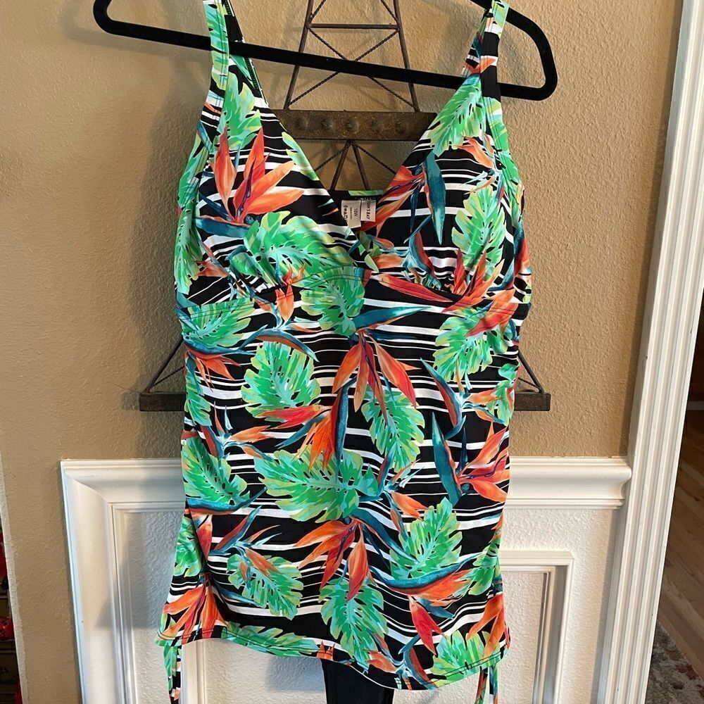 St. John’s Bay Tropical Swim Suit One Piece